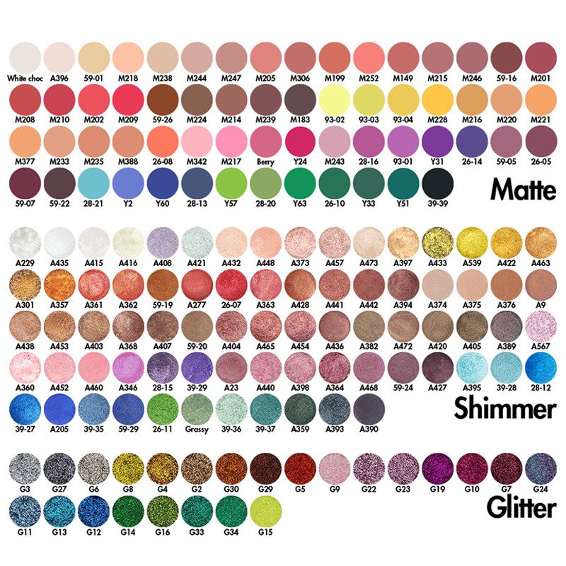 REBORN 9-color Eyeshadow Palette DIY Shadows No Logo Waterproof Long ...