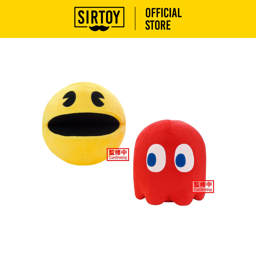 Banpresto Pac Man Big Plush (A: Pac Man) /(B: Ghost) | Shopee Malaysia