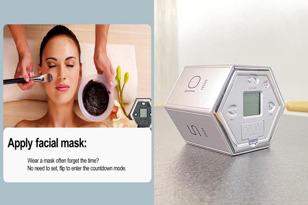 ivodiank Travel Companion Timer Automatic Countdown Timer Hexagon Desk ...