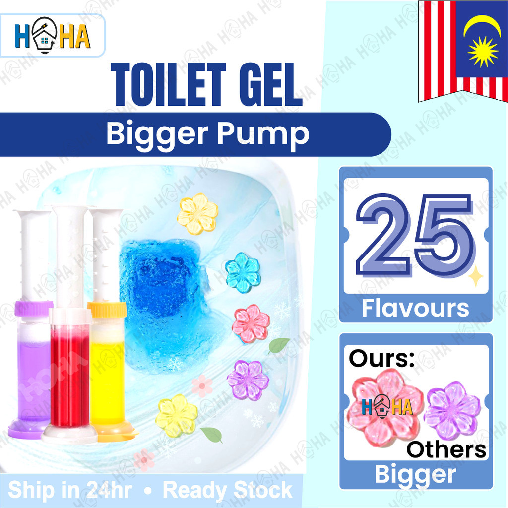【25 Flavour Big Pump】15 PUMP Hoha Korean Toilet Gel Bathroom Bubble ...