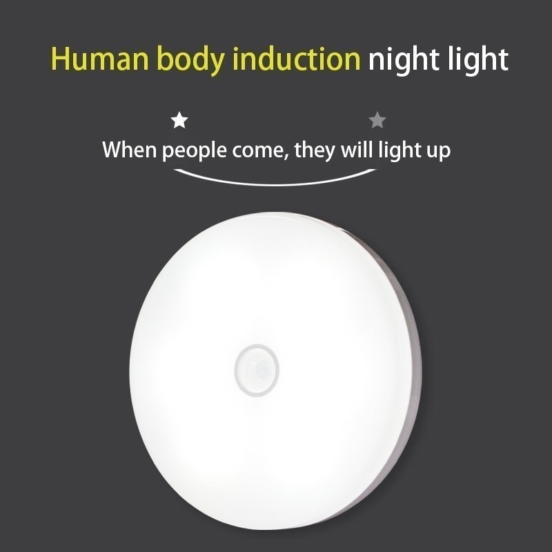 NIGHT LAMP RECHARGEABLE SENSOR NIGHT LIGHT WIRELESS BODY INDUCTION LAMP ...