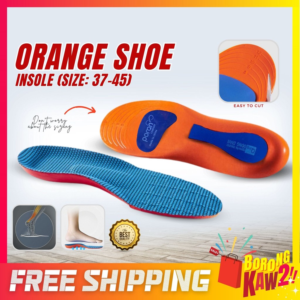 Memory Foam Insole Thick Absorption Shoe Pad Insole Arch Support Insole ...