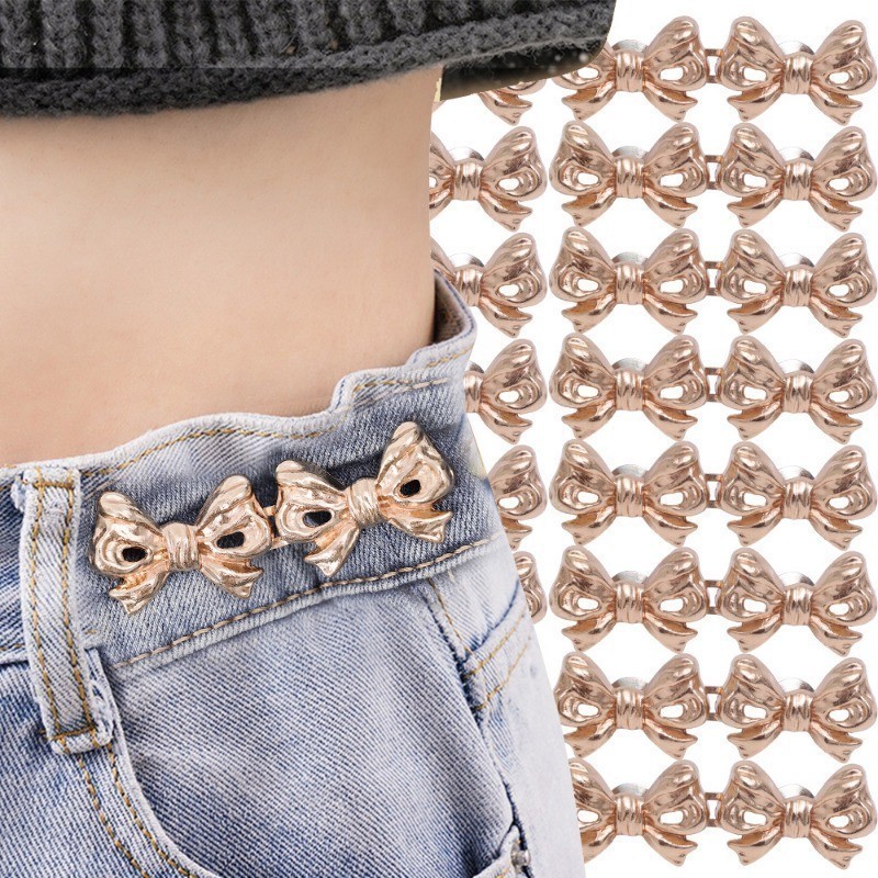 [ Featured ] Adjustable Pants Waist Brooches Jeans Fixing Decor