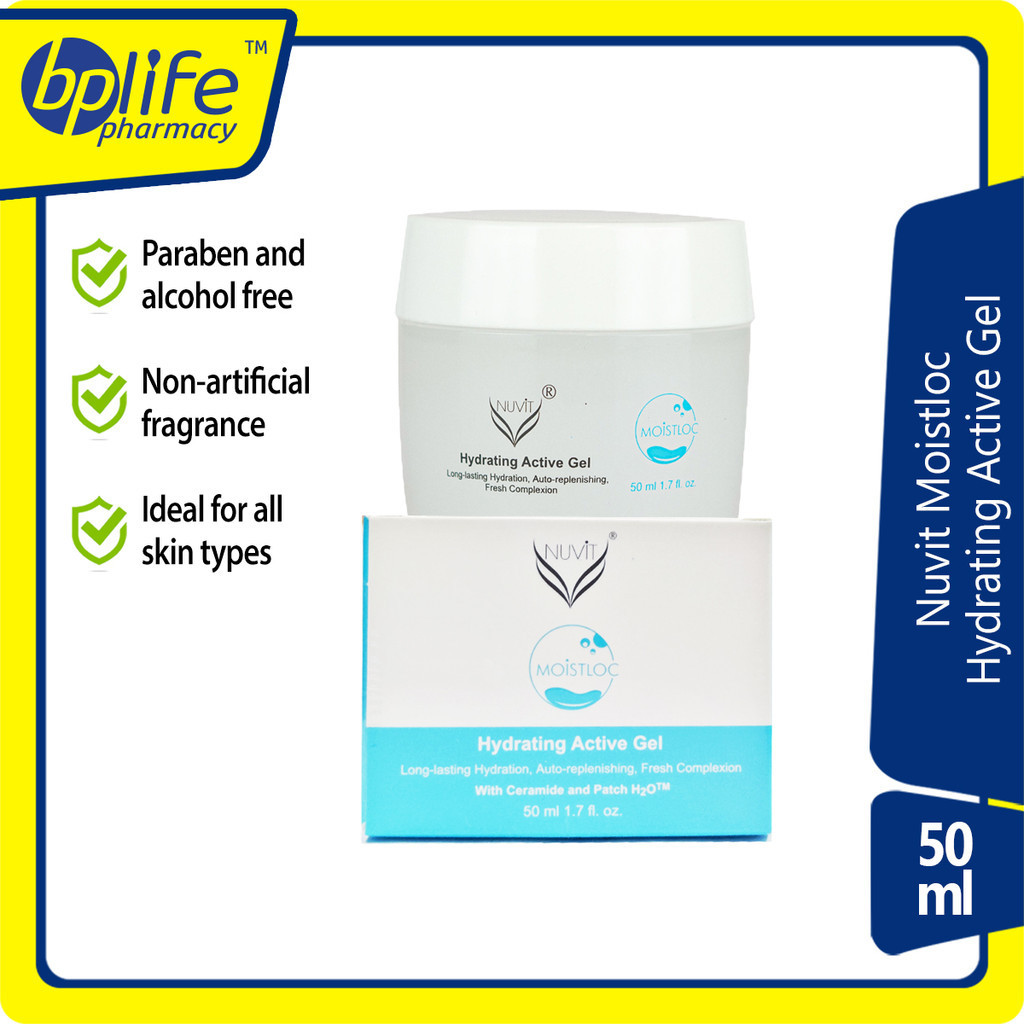 Nuvit Moistloc Hydrating Active Gel 50ml | Shopee Malaysia