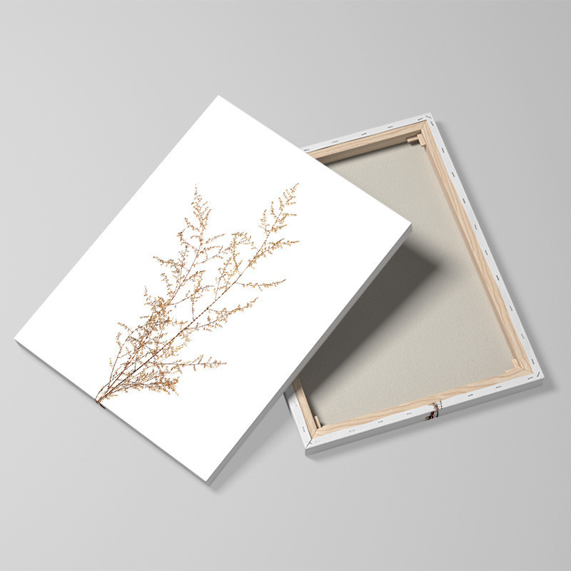 （With Frame）Nordic Minimalist Reed Dried Flower Plant Posters with ...