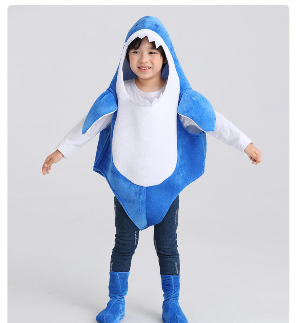 Children's Shark Costume Shark Baby Ocean Animal Shark Family — free download