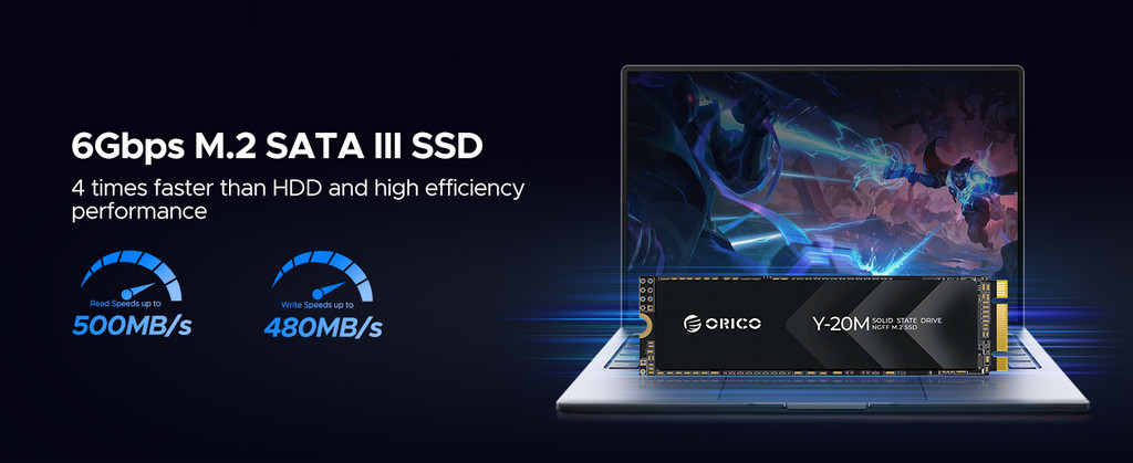 ORICO M.2 SATA SSD 128GB 256GB 512GB M.2 NGFF B&M Key Hard Drive for ...