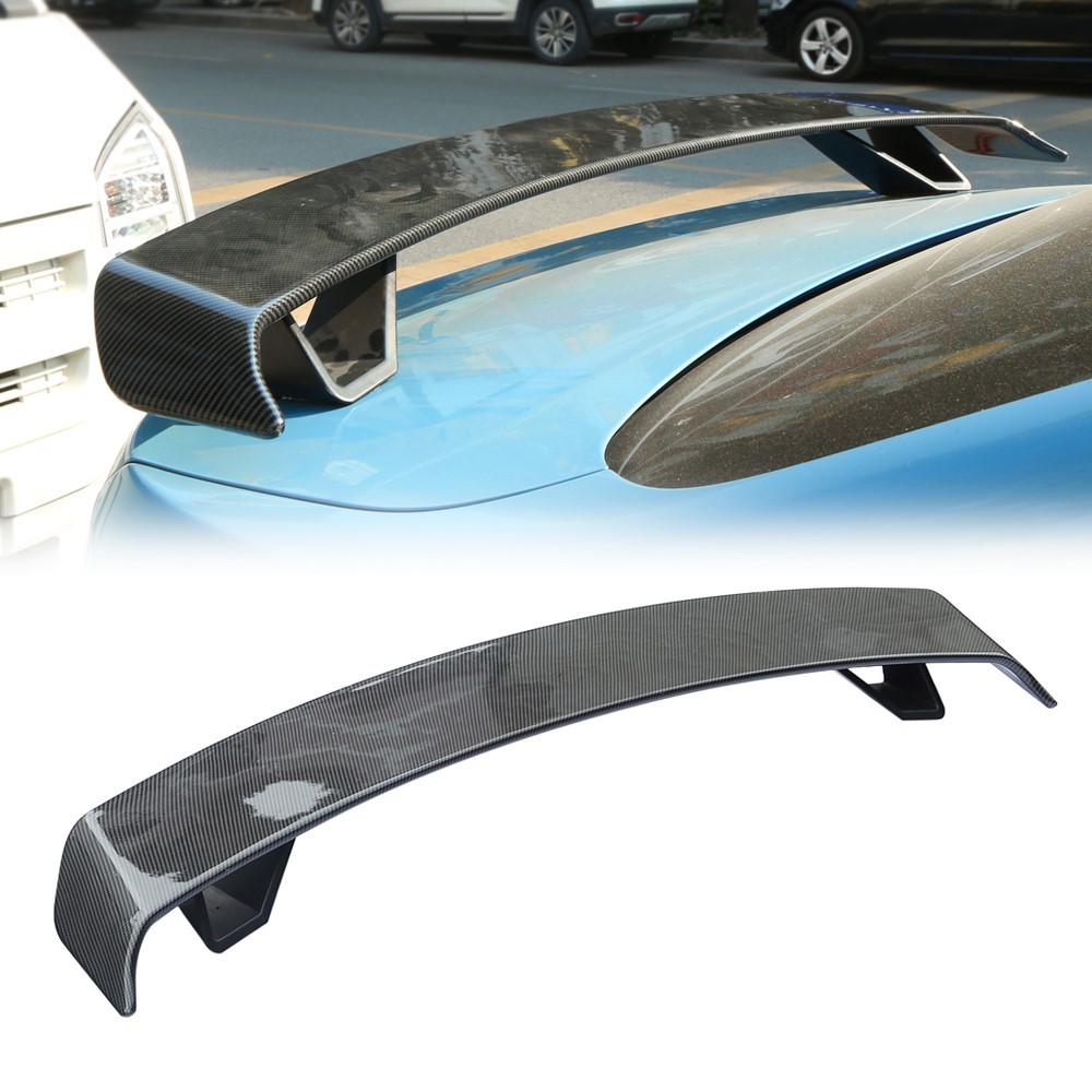 Car Universal Rear Upper Boot Trunk Spoiler Lip Extension Wing 52.3Inch ...