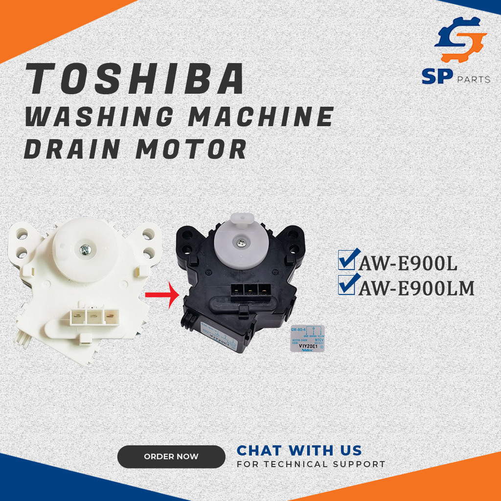 AWE900L / AWE900LM TOSHIBA WASHING MACHINE DRAIN MOTOR ORIGINAL NIDEC