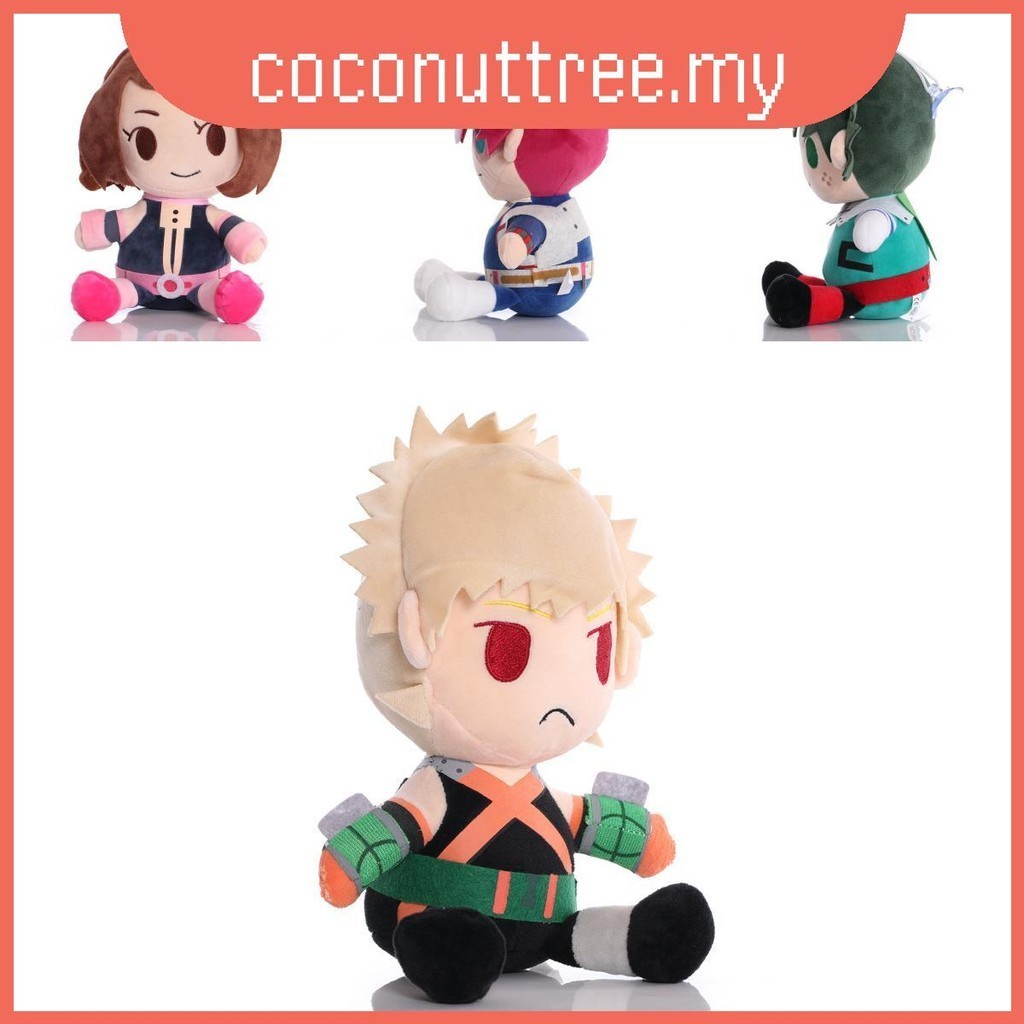 My Hero Academia Plüsch Schlüsselbund – Izuku Midoriya, 20 Cm – Aus Weichem Kristall-Plüsch Für Anime-Fans