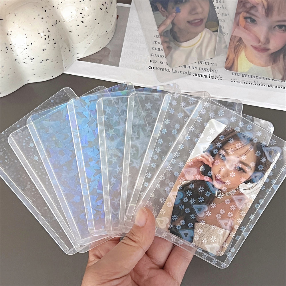 LASER TRANSPARENT CLEAR PHOTOCARD TOPLOADER | Shopee Malaysia