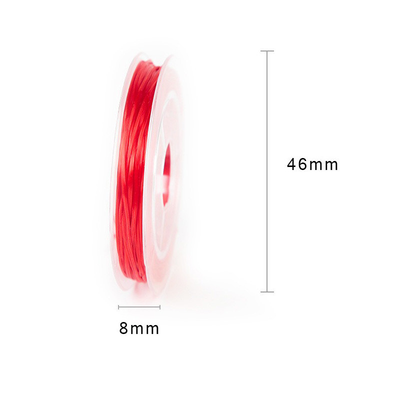 0.6mm 10M/roll Crystal Elastic String Stretch Cord For Bracelets ...