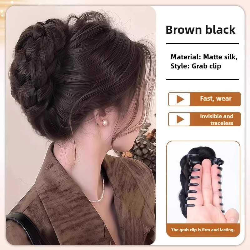 Wig girl Hair extension Hair loop hair clip Hair dryer Grasp and clip ...