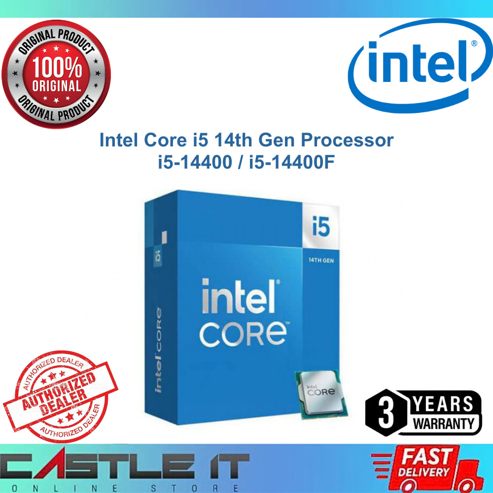 Intel Core i5 14th Gen 14500 / 14400 / 14400F / 13th 13400F / 13400 ...