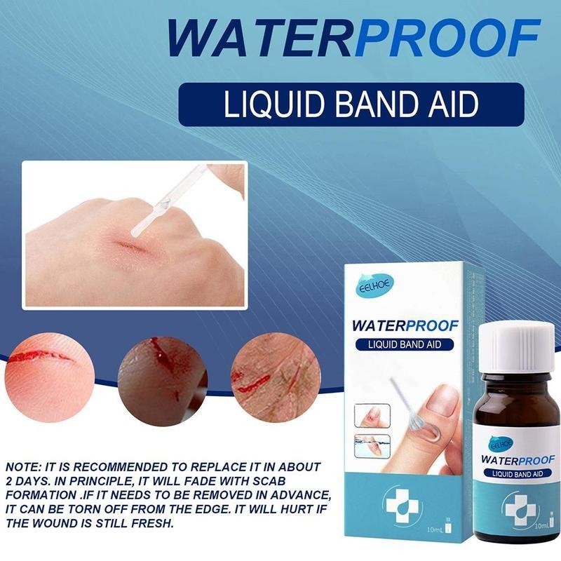 EELHOE First-aid kit Liquid Bandage 0.3 Fl Oz Active Skin Repair Wounds ...