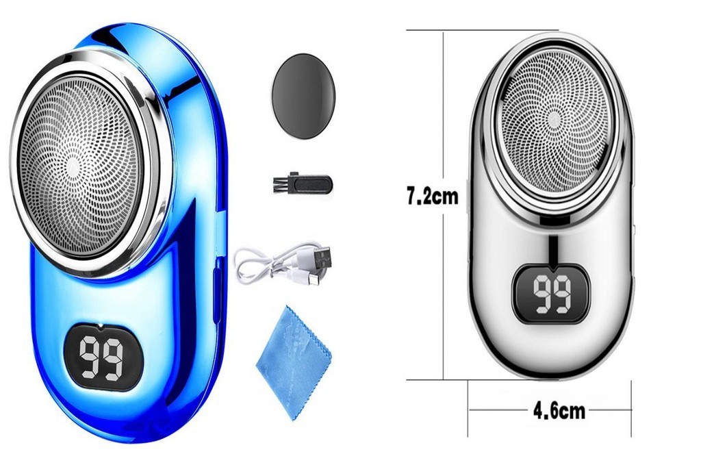 Battery Display Shaver Men Electric Shaver Waterproof Electric Shaver ...