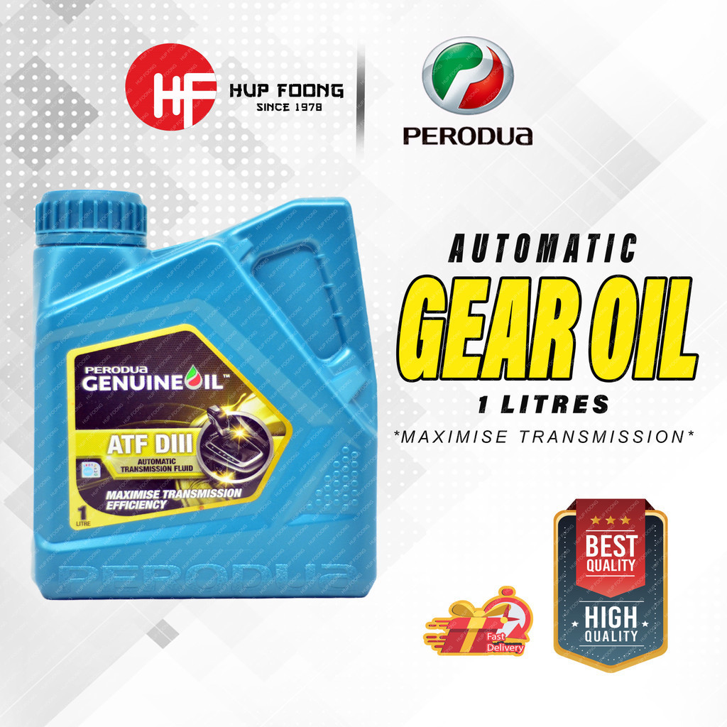 Perodua Gear Oil ATF D3 Minyak Gearbox Auto Myvi Bezza Alza Axia Ativa