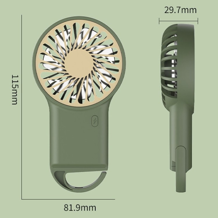 Portable Mini Handheld Fan Rechargeable Air Cooler Outdoor Travel Small ...