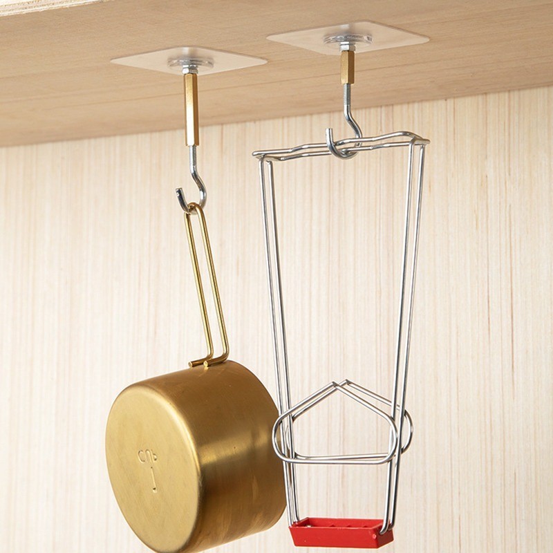 Suspended Ceiling Hooks - Punch-free Storage Hooks - Flower Pot Hanger ...