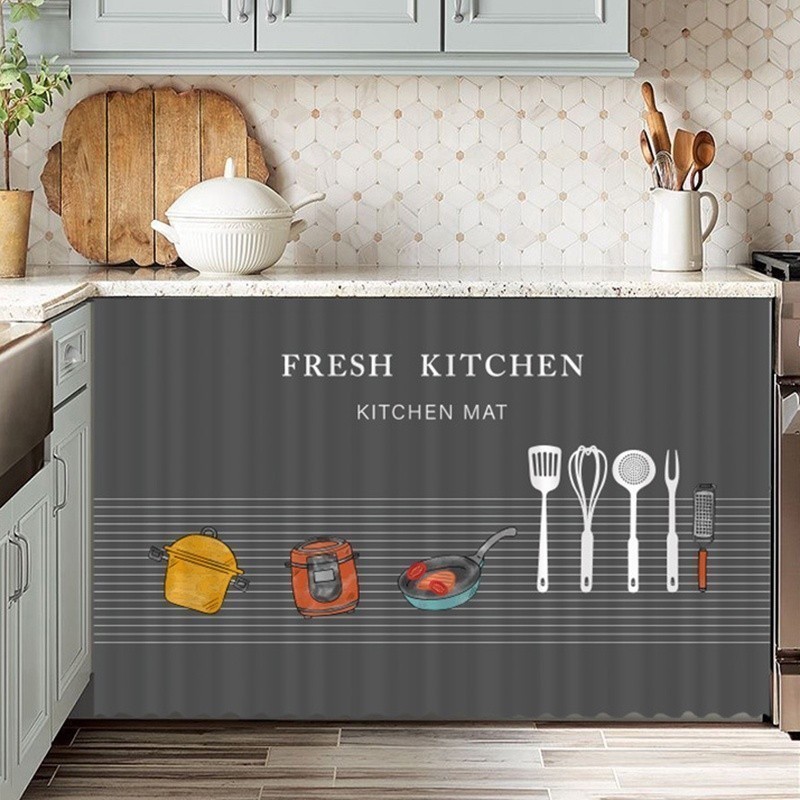 Kitchen Curtain Cabinet Simple Pattern Dapur Curtains Dapur Langsir ...