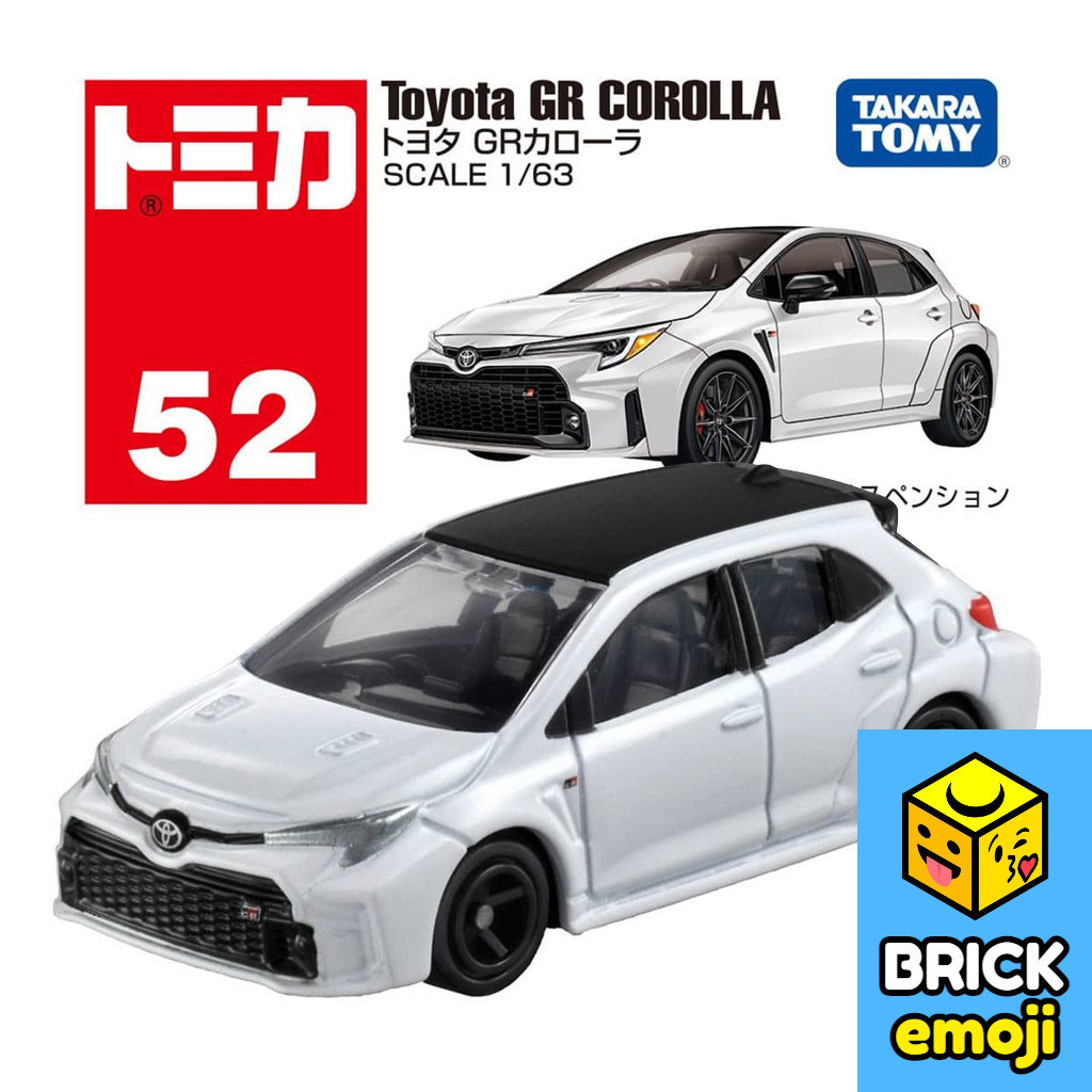 Tomica No.52 Toyota GR Corolla 1/63 | Shopee Malaysia