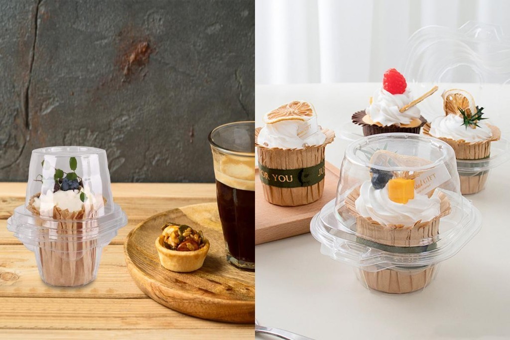 [Nice] Cupcake Packaging Box Stackable Cupcake Containers 50pcs Tall ...
