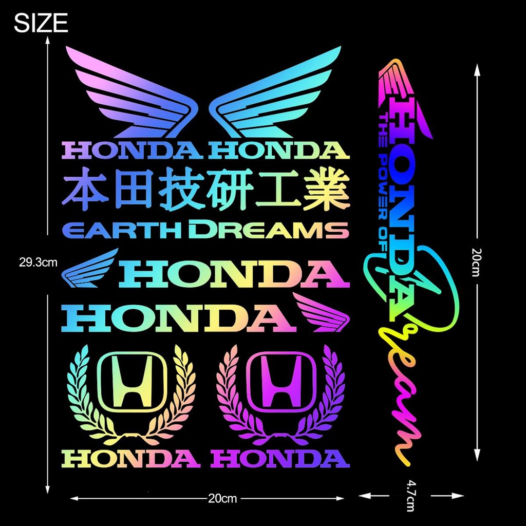 Makintab na Laser Decals para sa Motor for Honda Click 125i/150i,Beat ...