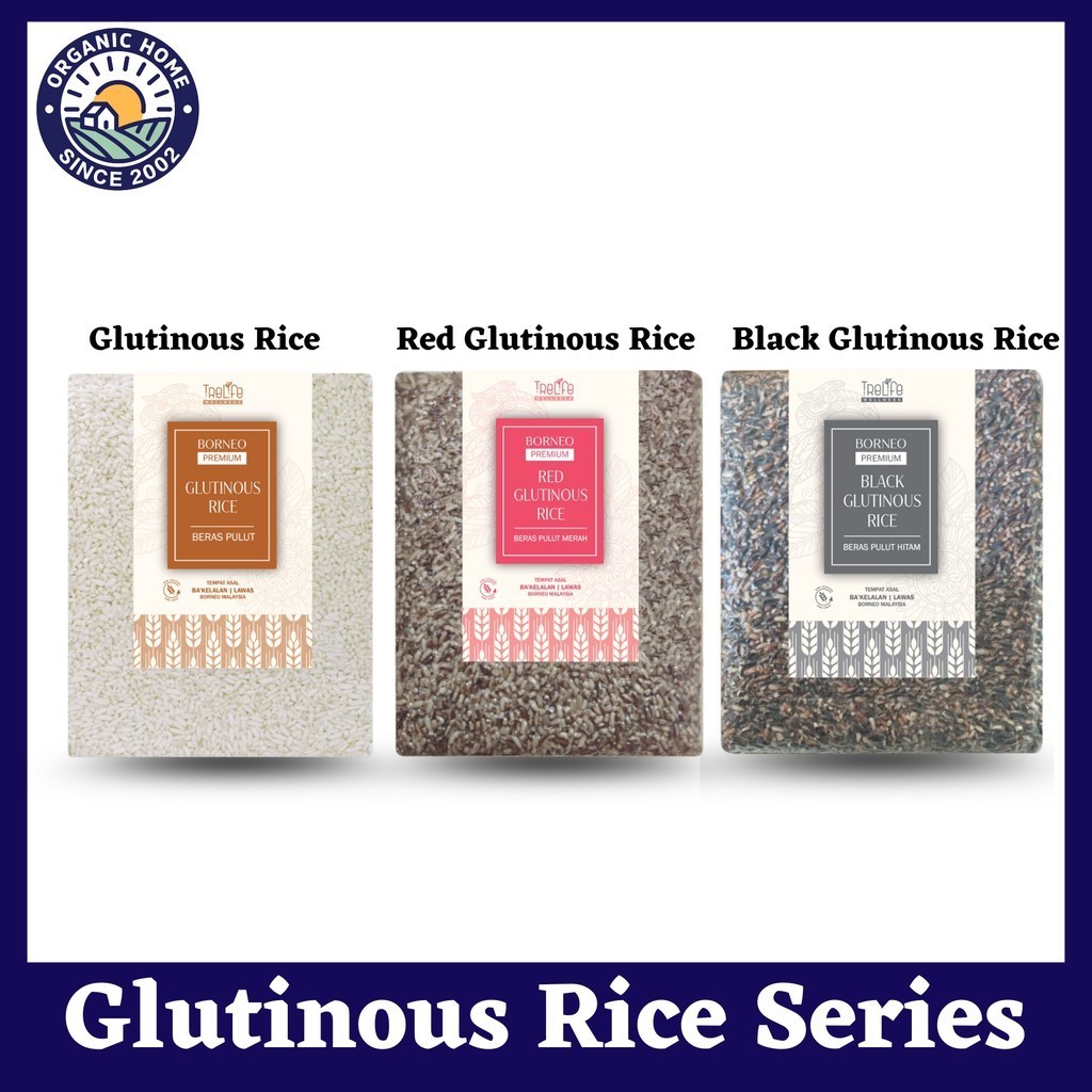 BORNEO Premium Glutinous Rice Series (Glutinous Rice / Red Glutinous ...