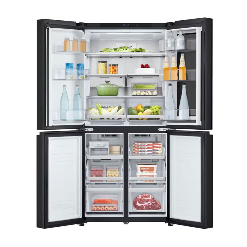LG Nett 431L French Door Inverter Refrigerator GC-V22FFQMB (Essence ...