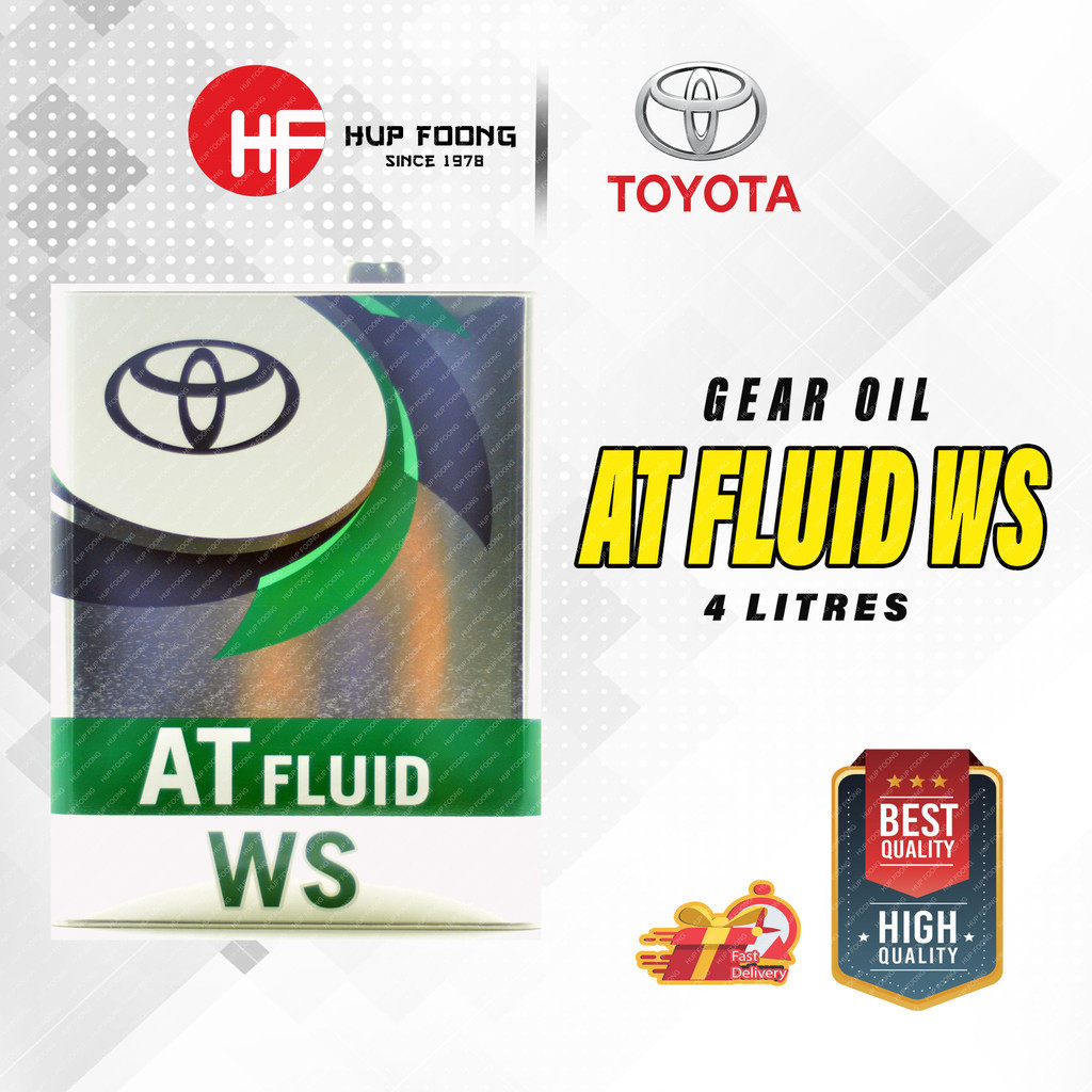 Toyota Gear Oil ATF WS Minyak Gearbox Auto Vios Alphard Hilux Avanza