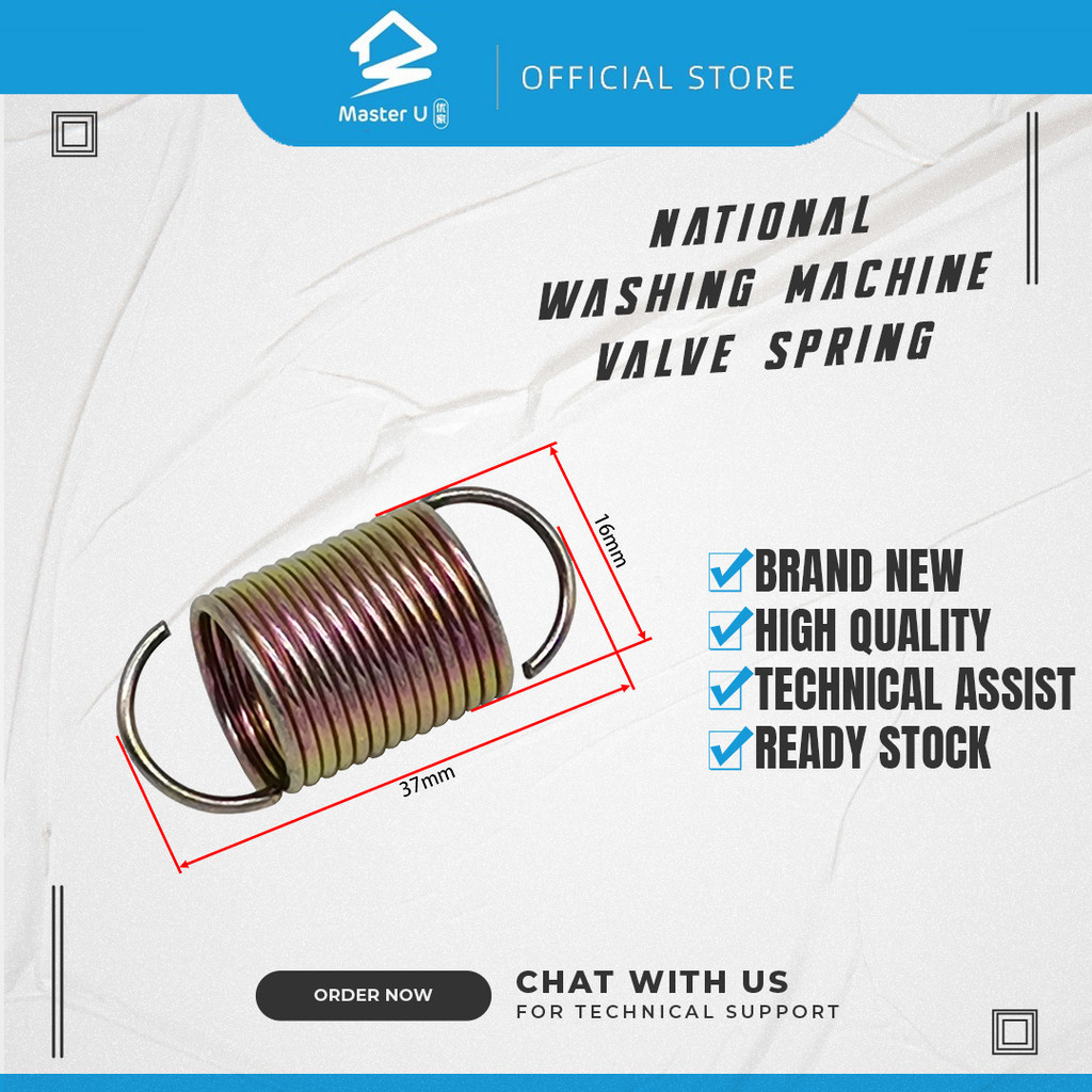 LONG SPRING NATIONAL WASHING MACHINE VALVE SPRING | Shopee Malaysia