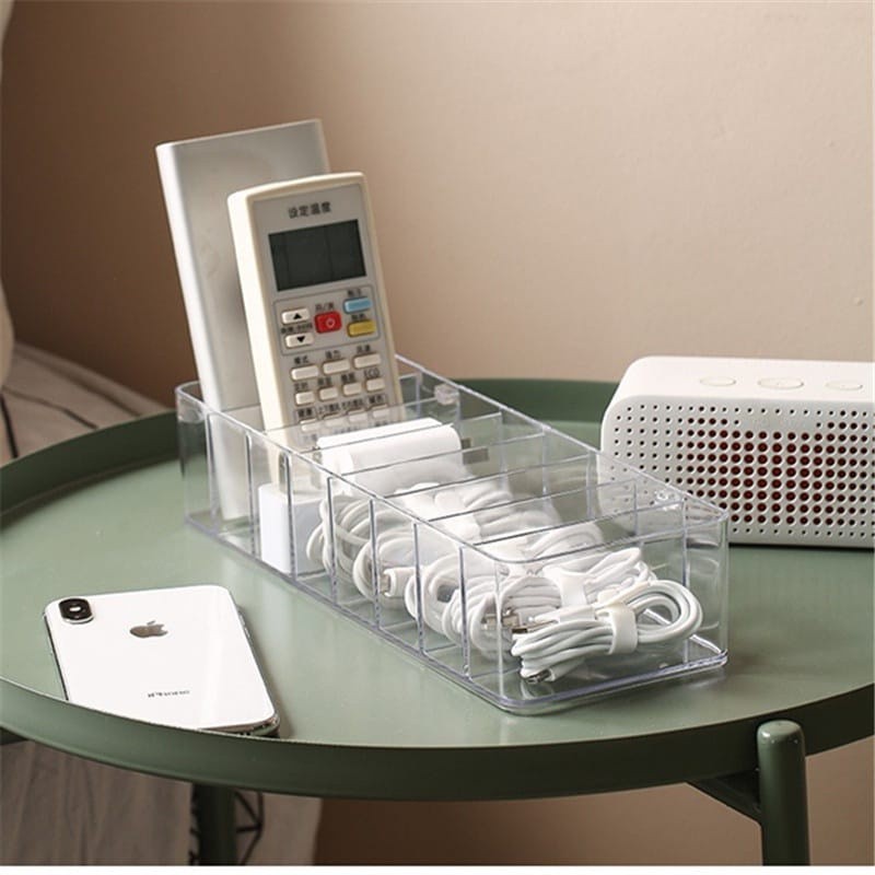 BH Multi Compartment With Cover Cable Organizer Desktop Management ...