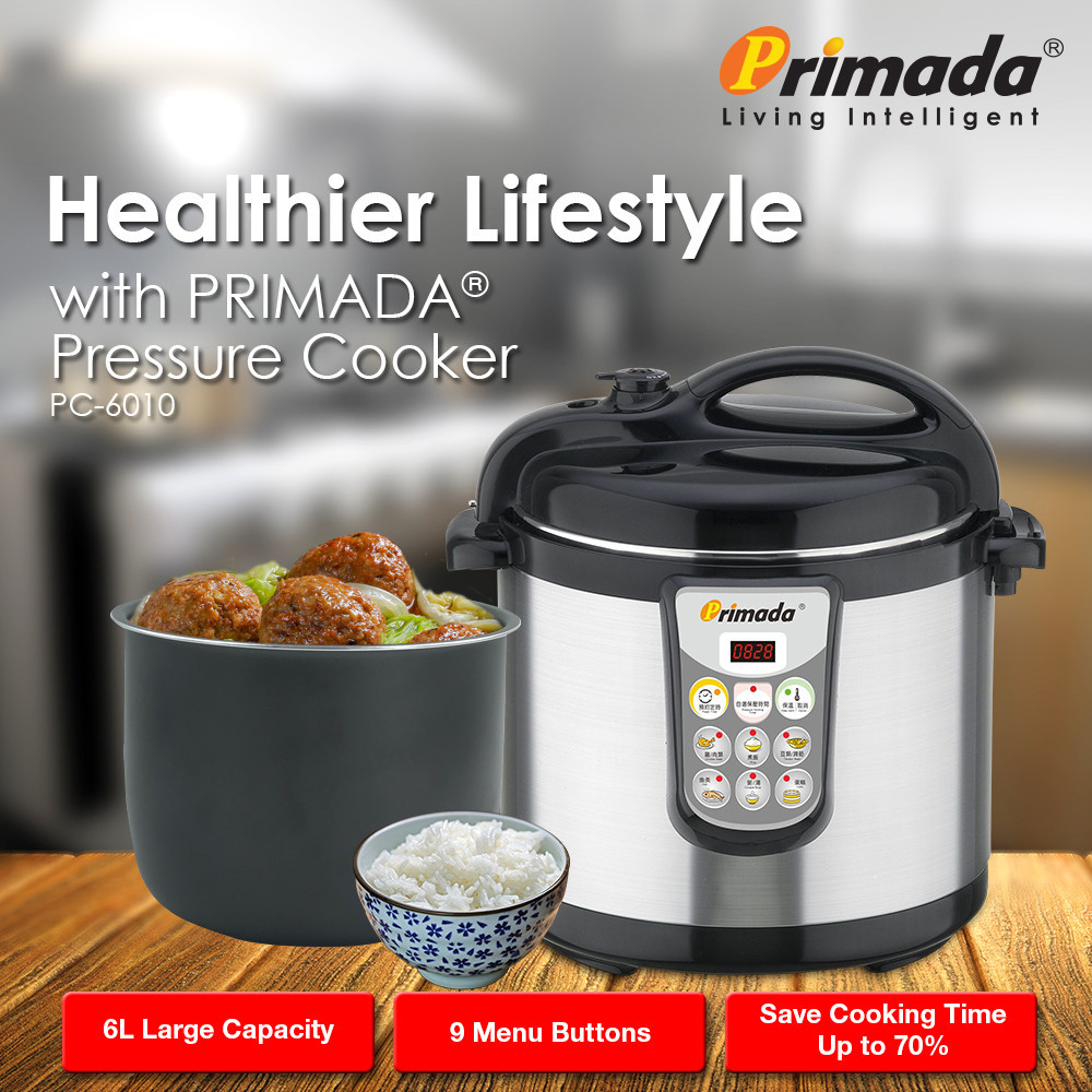 Primada Pc6500 Go Shop Primada Jumbo Pressure Cooker Primada
