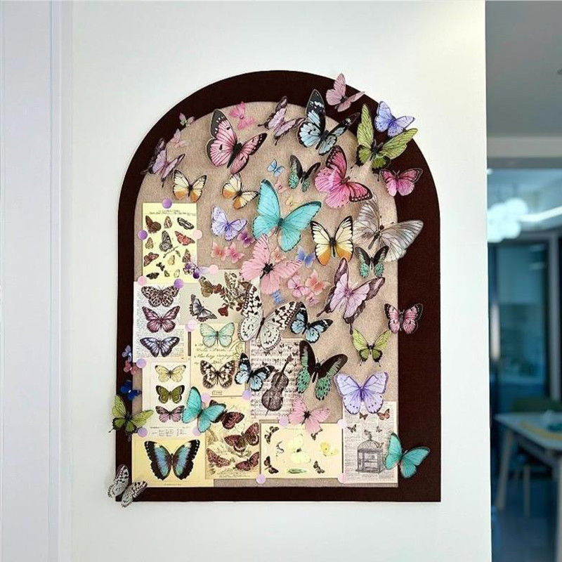 ins Butterfly Wall Stickers Creatrive Simulation Butterfly Handbook