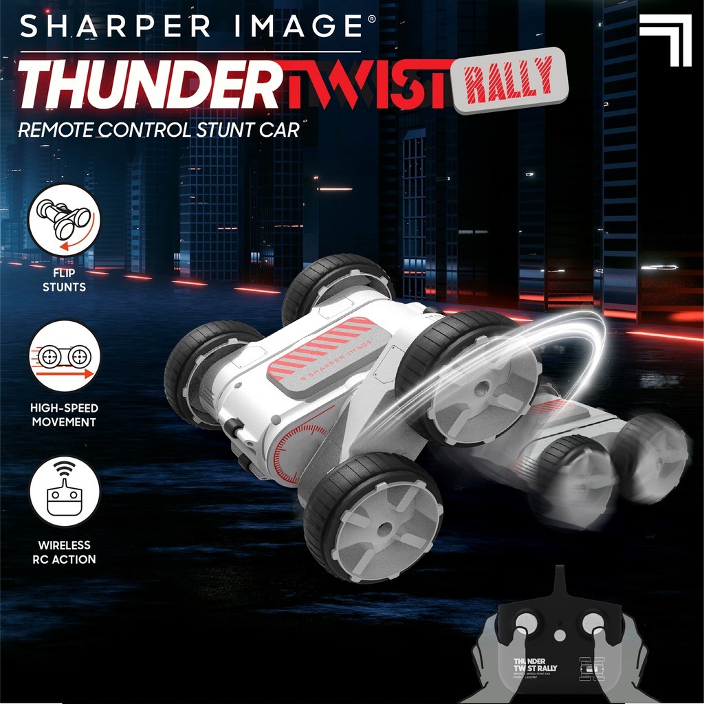 sharper-image-toy-rc-thunder-twist-rally-stunt-car-remote-control-rc
