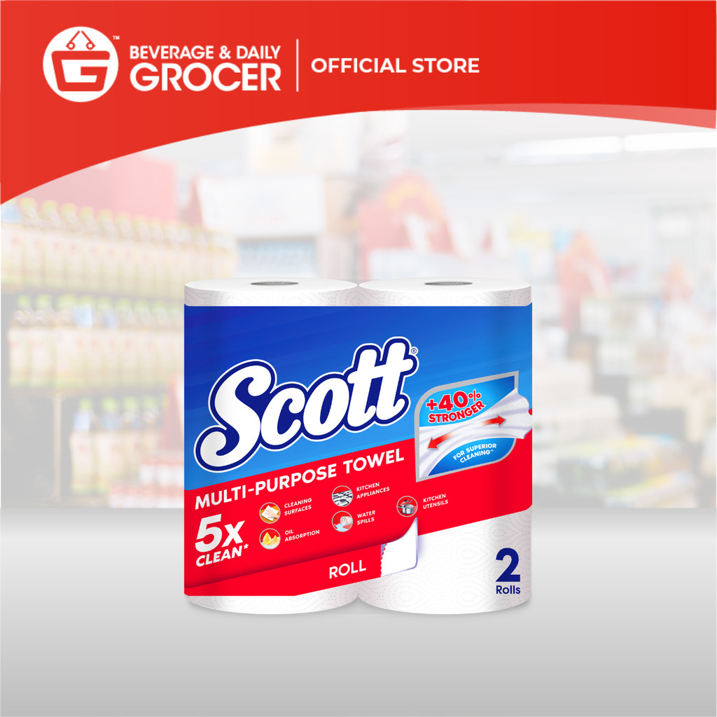 [Klang Valley] Scott Kitchen Towel Regular 3X2X55S (3 Packs) | Shopee ...