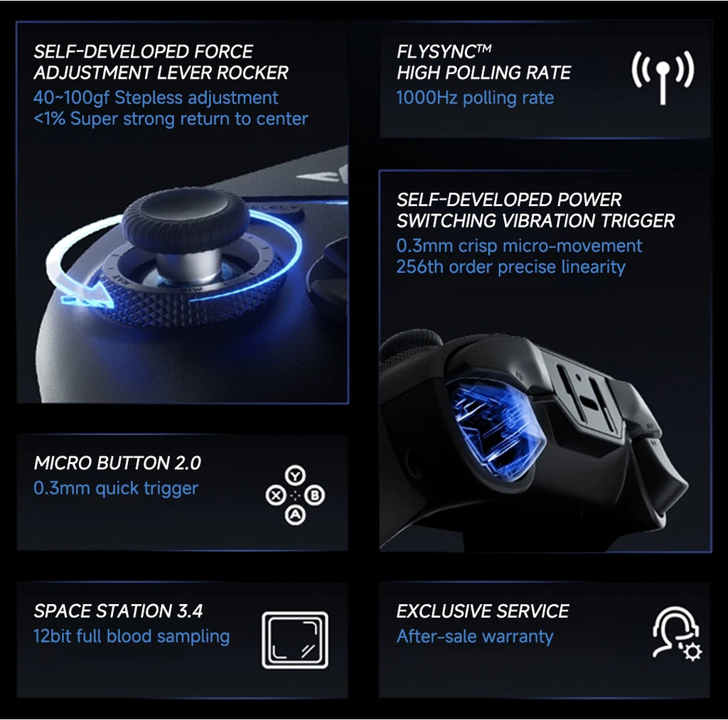 2024 New Flydigi VADER 4PRO/VADER 3 / VADER 3 PRO Bluetooth Wireless