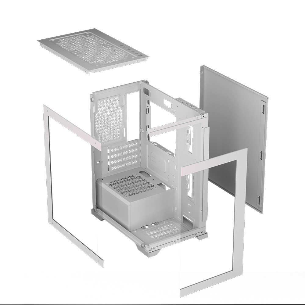 Armaggeddon Aquaron MATX Transparent view Gaming Casing Chassic PC Case ...