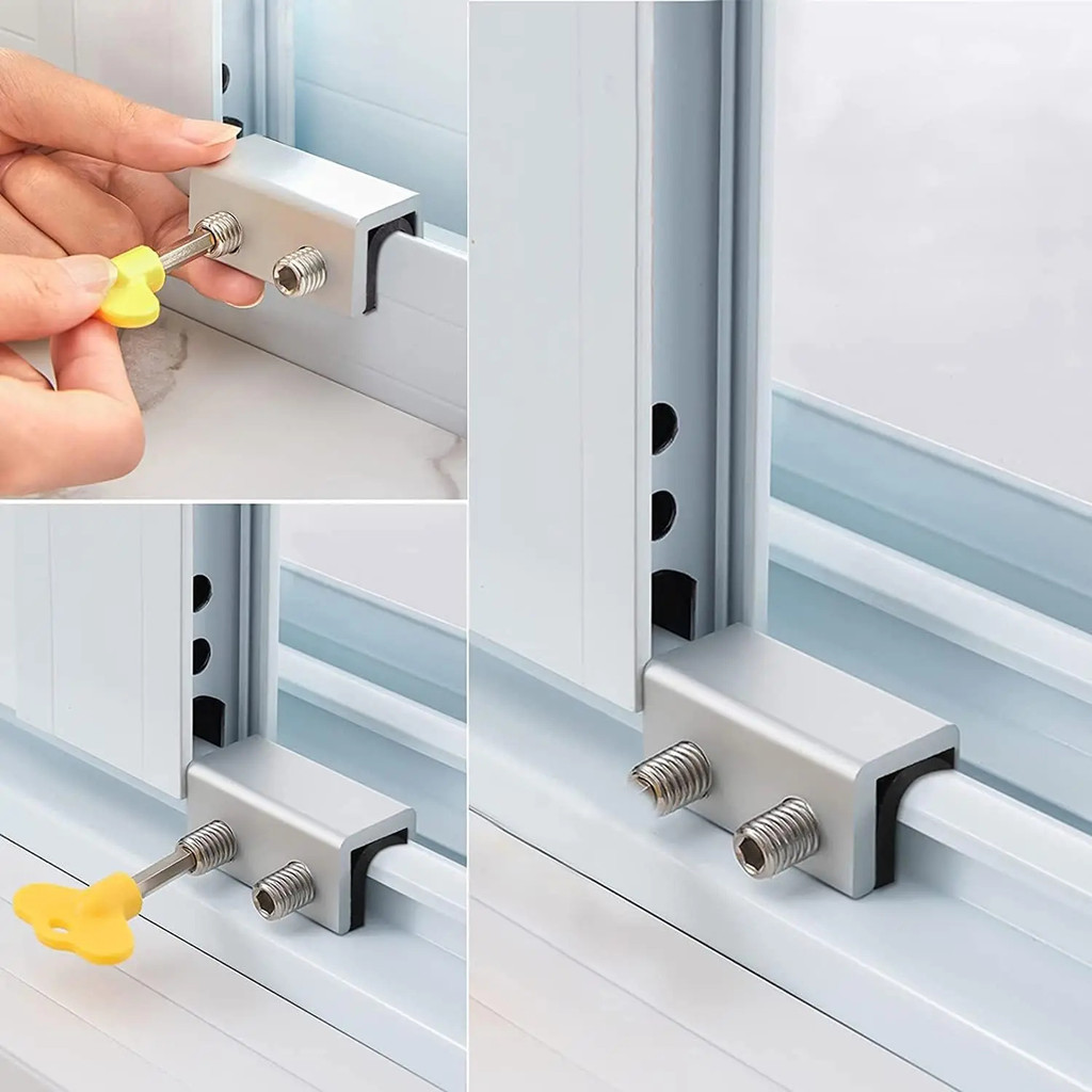 Window Security Lock Limit Sliding Door - Child Safety Anti-theft Door ...