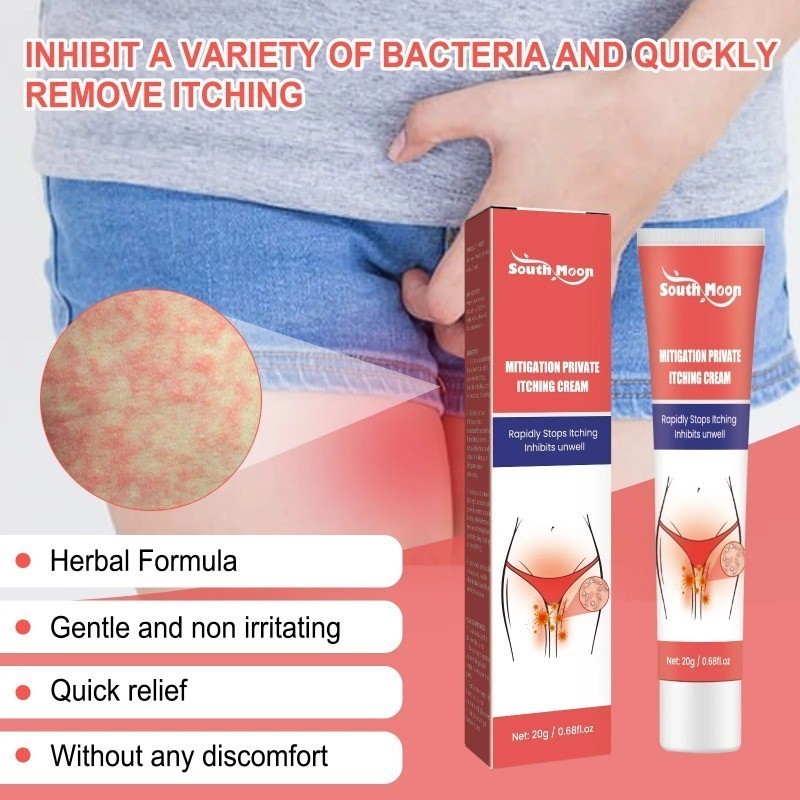 Women Anti Itching Cream Dermatitis Eczema Antibacterial Reduce Vaginal ...