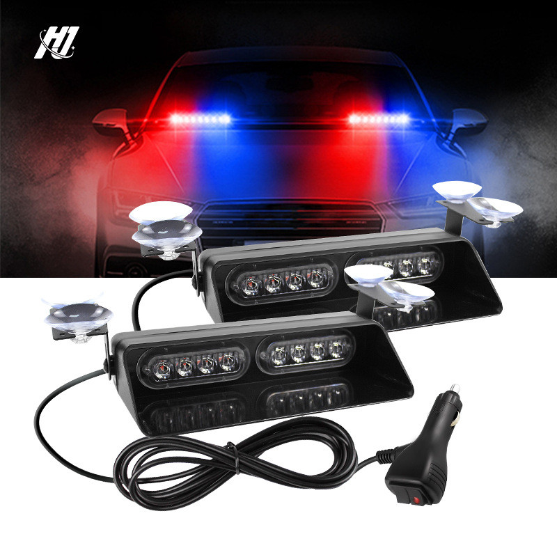 Car 2 in 1 Shovel Light AntiHigh Beam Strobe Light Emergency Opening