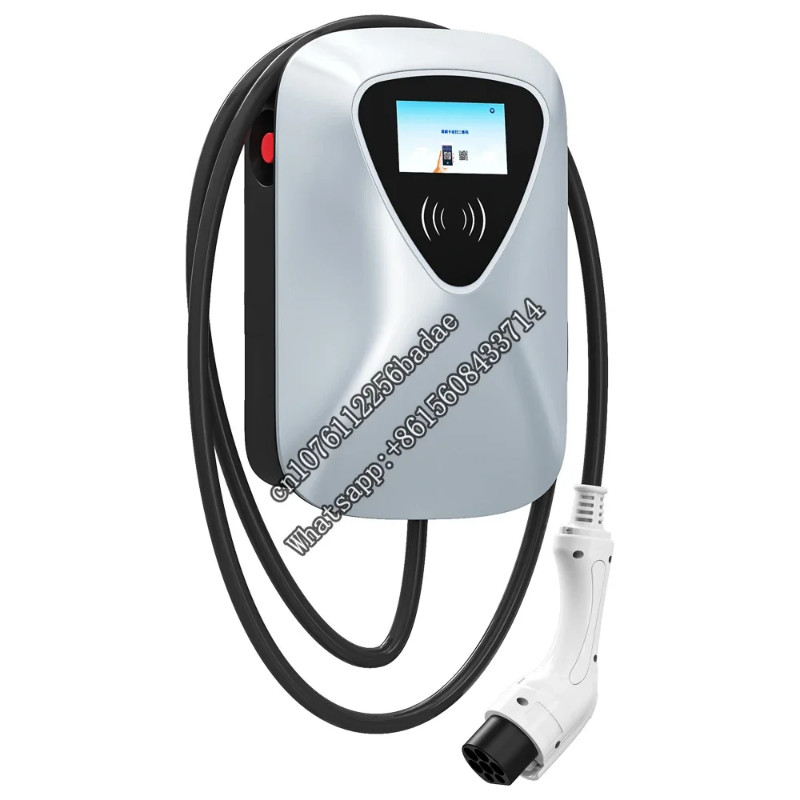 7KW EV Charging Station AC Charger Wallbox Electric Vehicle Pile ...