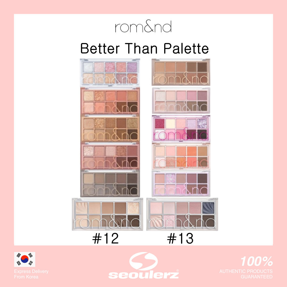 [Romand] Better than Palette 6g 13 colors | Shopee Malaysia