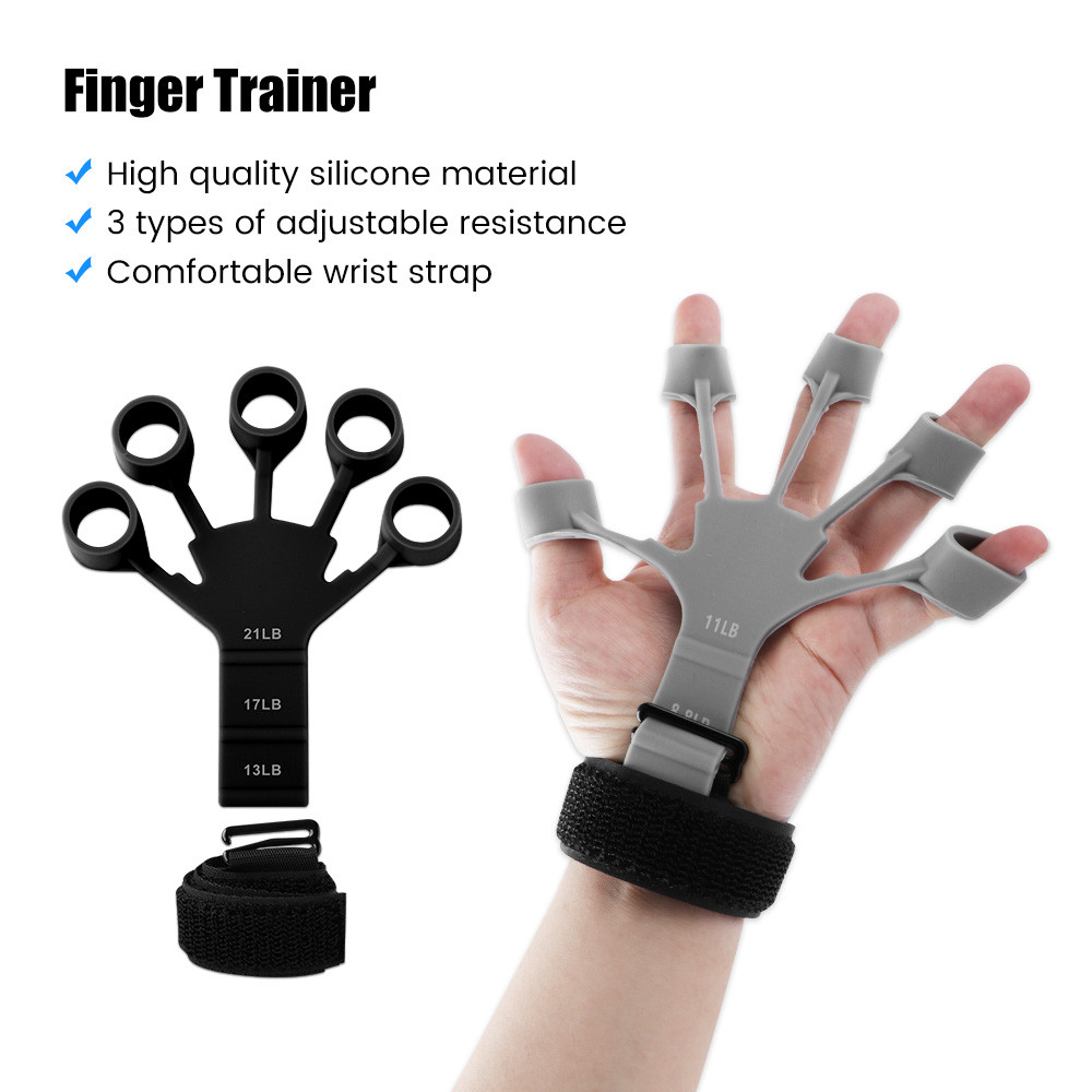 SALORIE 6.6-11 LB/13-21 LB Finger Intensifier Grip Strength Device For ...