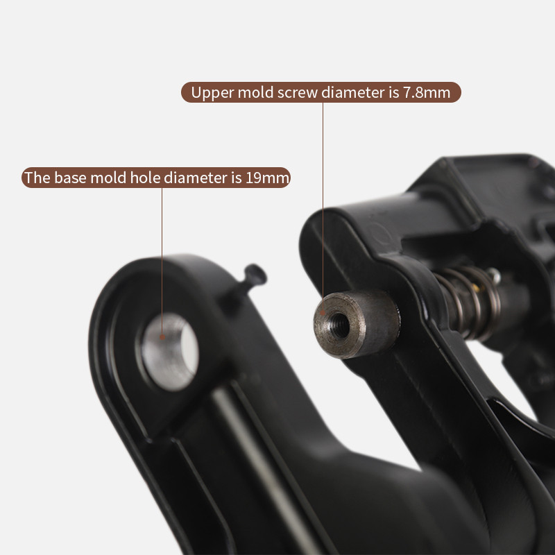 WUTA Hand Press Button Installation Tool Rivets Snap Eyelet Fastener ...