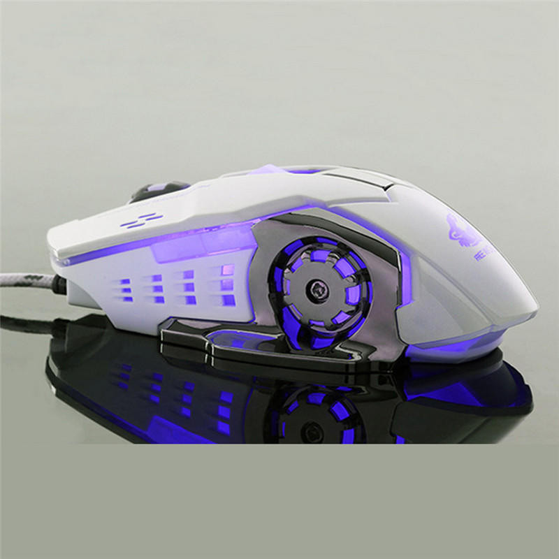 Macro Definition Customizable Gaming Mouse With 3200dpi For Chicken ...