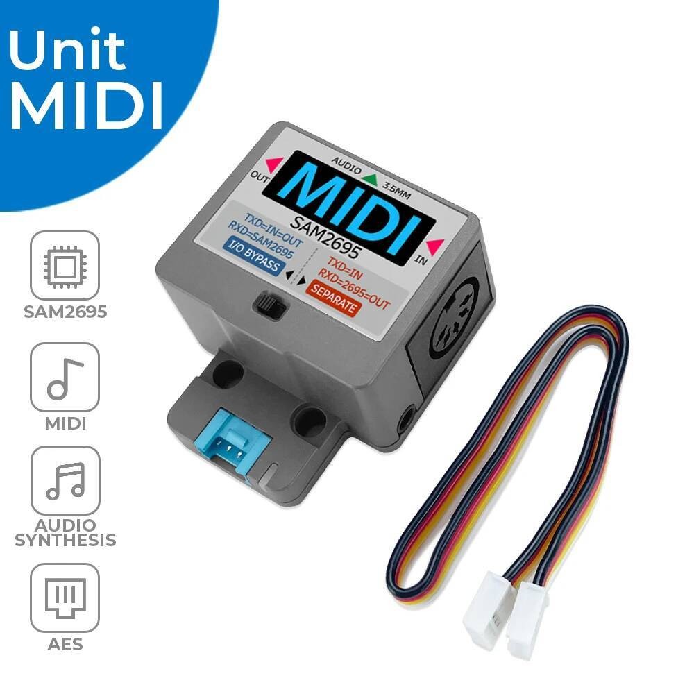 M5Stack Official Midi Unit w/ DiN connector(SAM2695) | Shopee Malaysia