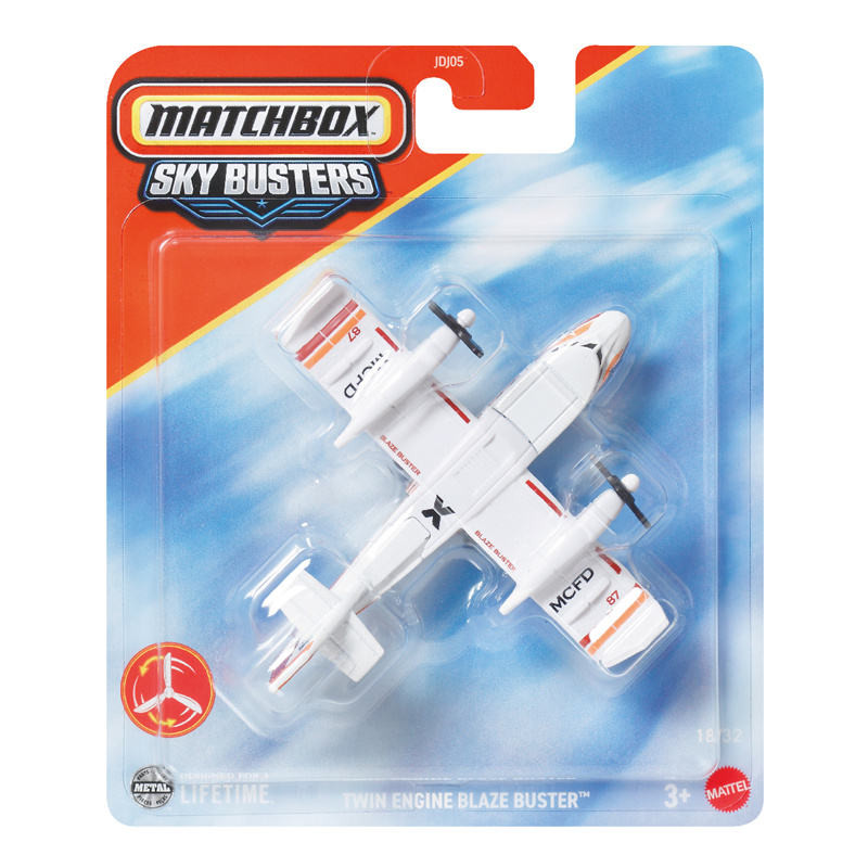 Matchbox JDJ05 Air Battle Heroes Twin Engine Transportation Aircraft ...