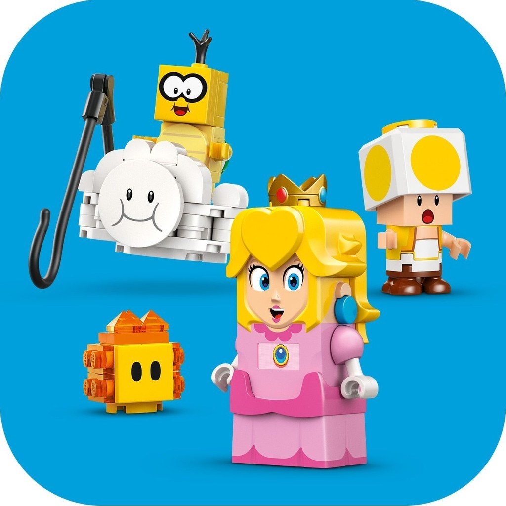 LEGO 71441 Super Mario Adventures with Interactive LEGO Peach Building ...