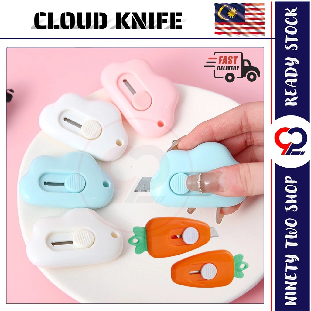 Mini Cloud Cutter Cute Art Knife Small Portable Parcel Paper Box Opener ...